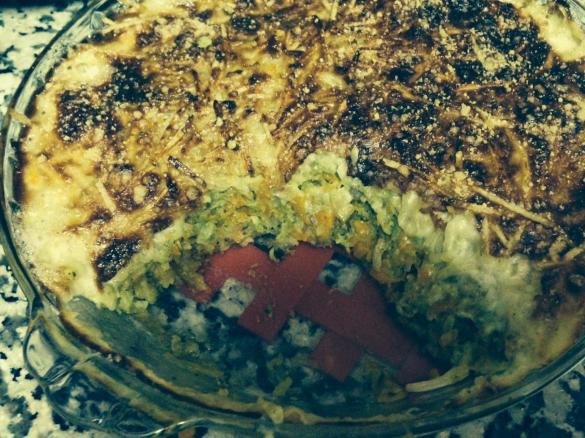 GratInado de bróculos e cenoura