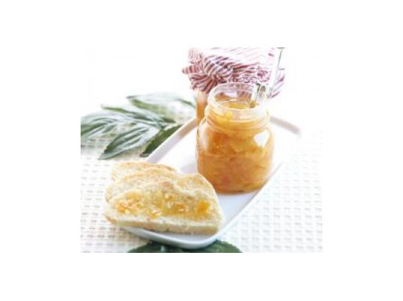 Geleia de casca de laranja com gengibre