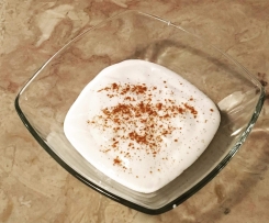 Iogurte cremoso de coco