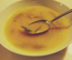 Creme de Abóbora com Feijão Verde