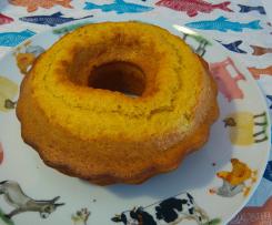 Bolo de iogurte e óleo de coco