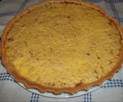 Quiche rápida de frango