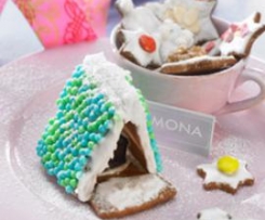 Bolachas de cardamom e mel