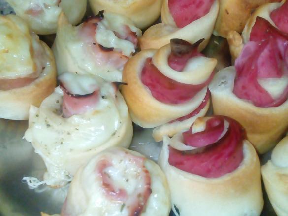 Rosas de bacon
