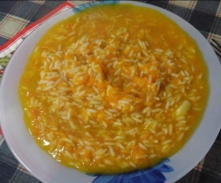 Arroz de cenoura malandrinho