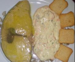 Bife de Atum com Molho Tártaro