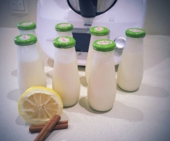 Iogurte de limão e canela