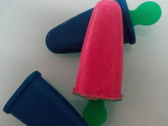 Gelado de morango-melancia 