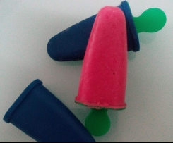 Gelado de morango-melancia 