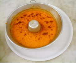 PUDIM DE ABÓBORA AMARELA  (MADEIRA)