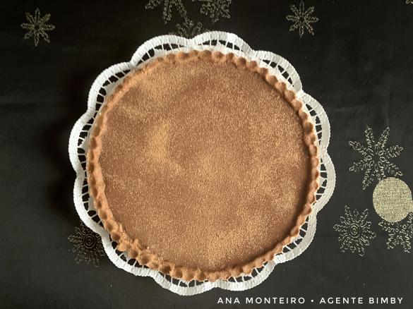 Tarte vegana de chocolate