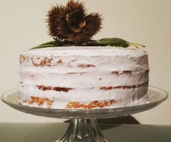 BOLO DE MANTEIGA DE AMÊNDOA