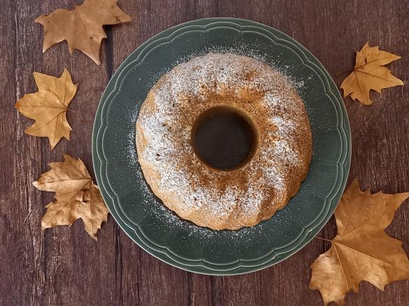 Bolo de Outono (Maçã, Dióspiro, Abóbora)