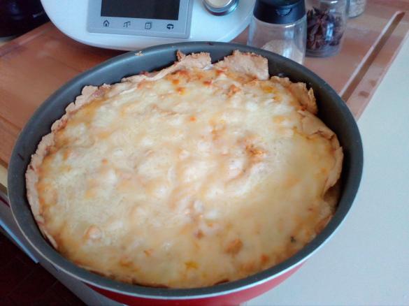 Quiche de frango à minha moda