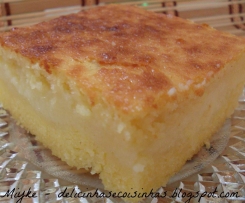 bolo cremoso de fubá