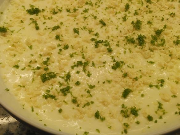 Mousse de Lima e Chocolate Branco