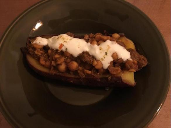 BATATA DOCE RECHEADA