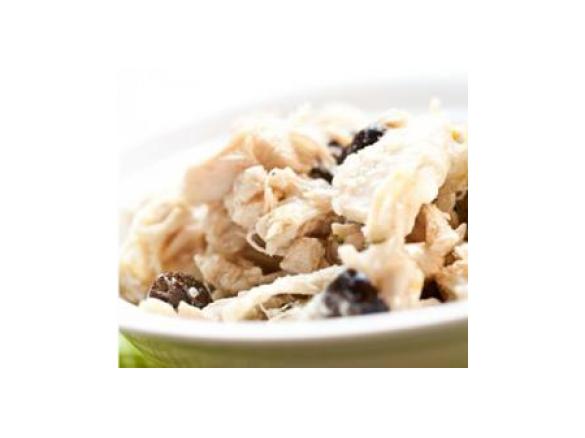 Frango com bacon e azeitonas