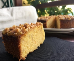 Bolo de Polenta, Laranja e Amendoa