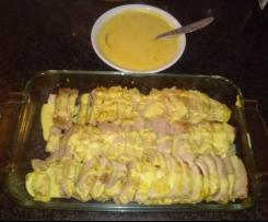 Lombinhos de porco com mostarda