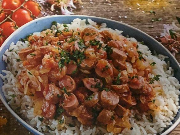 Arroz de Salsichas