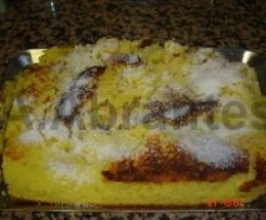 Bolo escangalhado de limão e laranja 