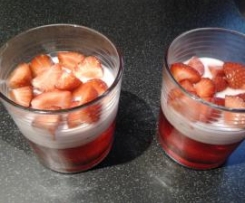 Duo de Gelatina e Iogurte