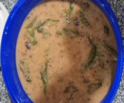 Sopa de feijão da minha mãe