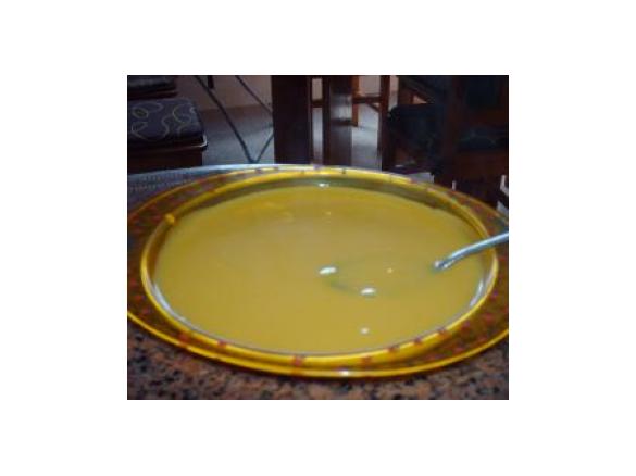 Creme de arroz e cenoura