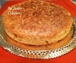 Bolo de iogurte e queijo fresco