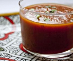 Sopa Indiana de Beringela Assada