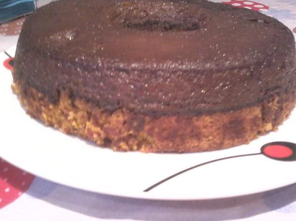 bolo pudim de cenoura