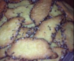 Variante BOLACHAS SALGADAS DE QUEIJO E MOSTARDA