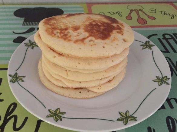 Panquecas com queijo Quark