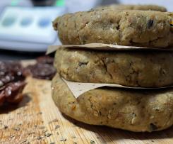Hamburgeres de Feijão Frade e Tomate Seco