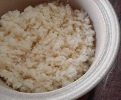 Arroz de cebola e alho