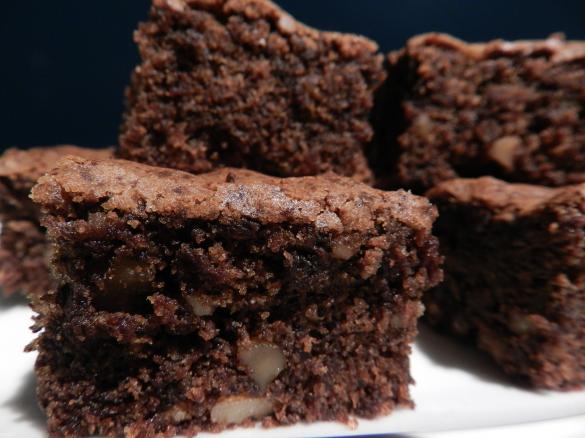 Brownies de Chocolate e Noz