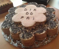 Bolo de Bolacha de Café