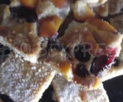 Quadrados de Amêndoa e Fruta