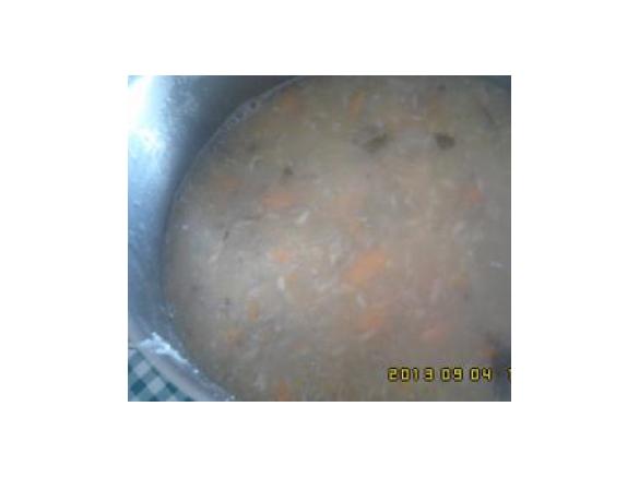 Sopa de peixe(cavalas)