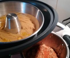 Bolonhesa com Esparguete na Varoma