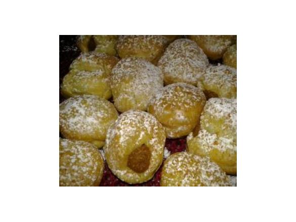 Eclairs de Batata doce (Alternativa às tradicionais Azevias)