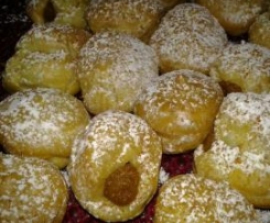 Eclairs de Batata doce (Alternativa às tradicionais Azevias)