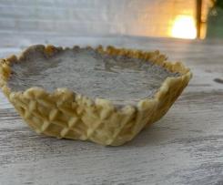 Gelado de banana e chocolate da "Clara faz..."