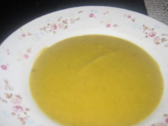 Sopa de Grao e Alface
