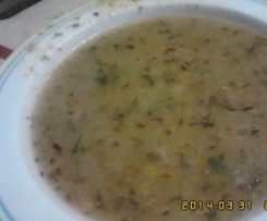 Sopa de sementes simples