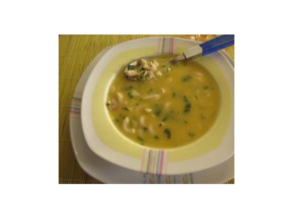 Sopa de peixe com cotovelinho