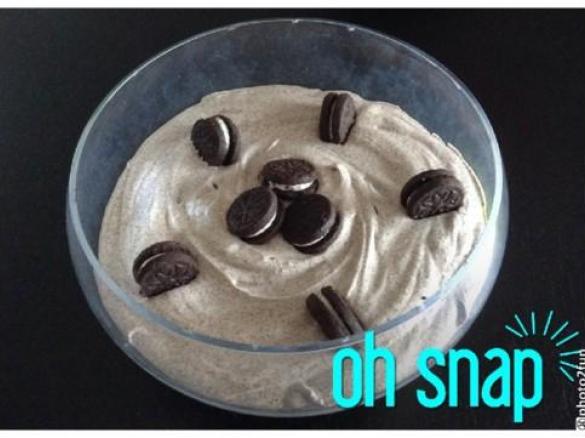 Mousse de Oreo da Tia Mariana