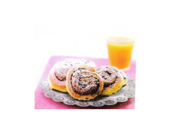 Caracois de Laranja e Chocolate