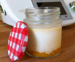 Iogurte com polpa de fruta